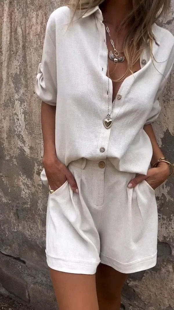 Ilayda – Elegant Linen Set