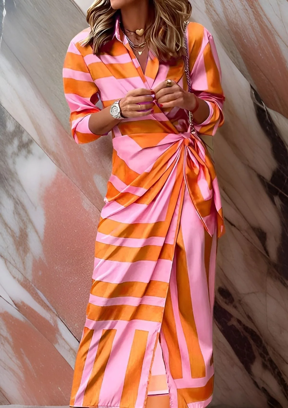 Marlene – Elegant Wrap Dress