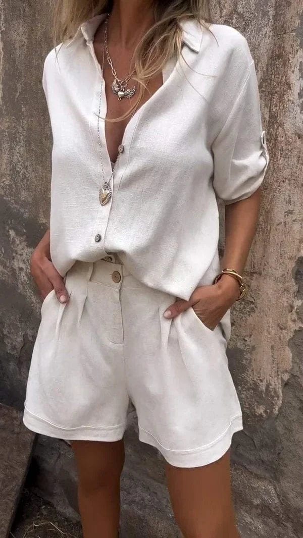 Ilayda – Elegant Linen Set