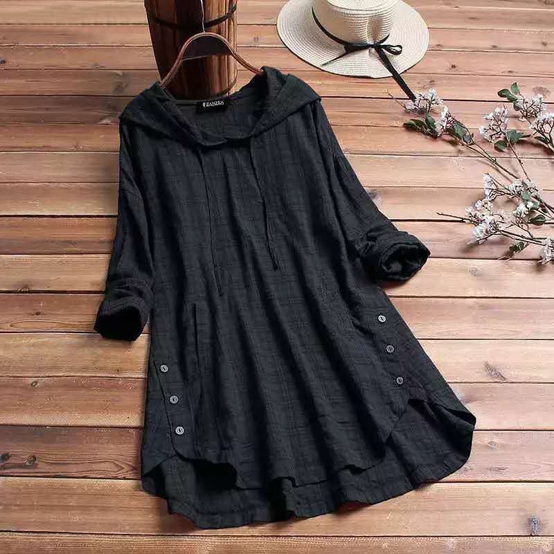 Antonia – Stylish Hooded Blouse